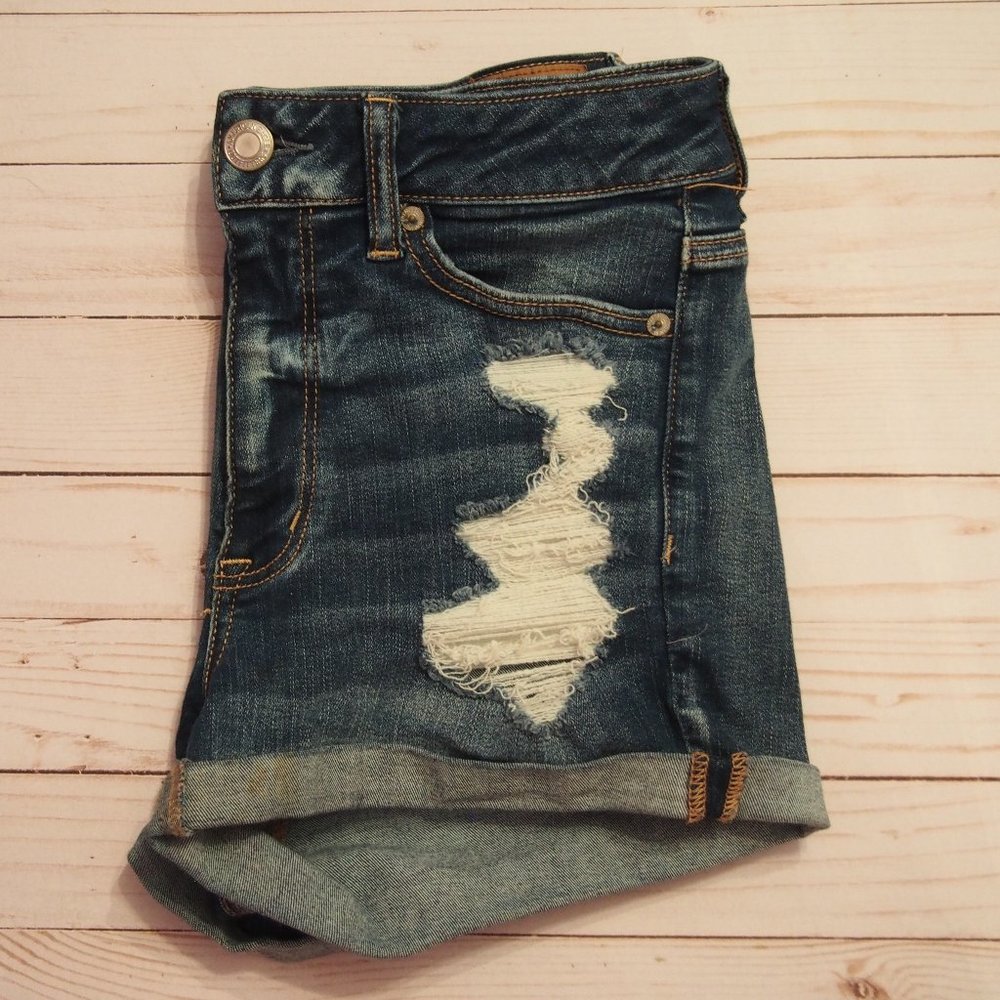Distressed Demin Shorts